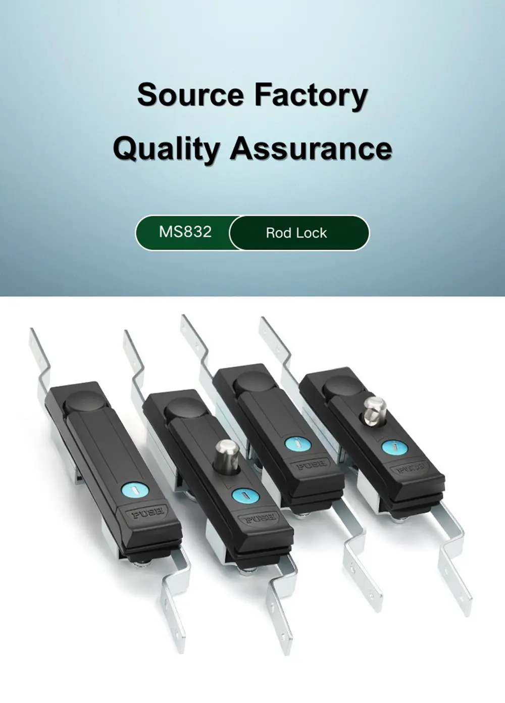 Cabinet Door Lock With Hasp