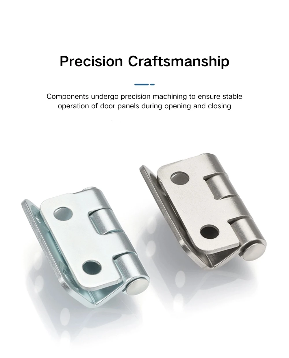 Triple Bend Hinge For Industrial Cabinets